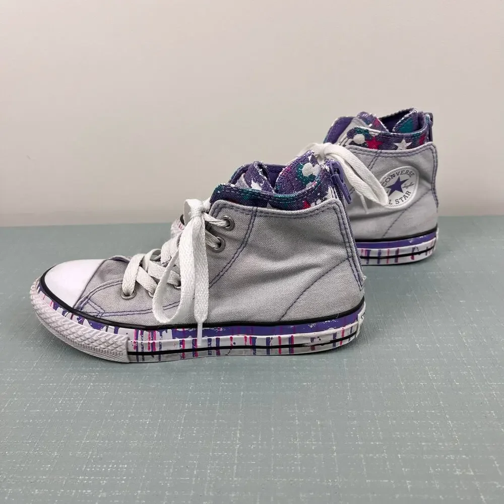 Converse Chuck Taylor All Star High Top Sneakers Lucky Stone Gray 1